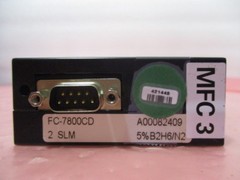 Aera FC-7800CD Mass Flow Controller, MFC, 5H6/N2, 2 SLM, 421448