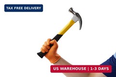 Venom Steel Orange Nitrile Gloves, 8 mil Thick, One Size (Pack of 50),