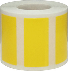 Rectangle Color Stickers | 0.75 x 1.5″ Inch | 500 Pack | Pick One Color