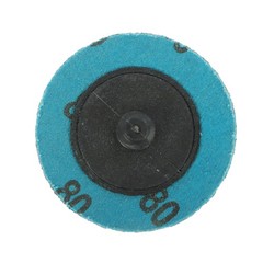 2 Inch (80 Grit) Green Zirconia Quick Change Sanding Discs Type R – 50 Pack