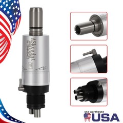 10pcs ASkeadnt Dental Low Speed Air Motor Handpiece E-Type 4 Holes FX