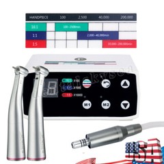 Dental Brushless LED Electric Micro Motor 1:1/1:5 Increasing Handpiece