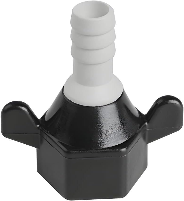 SEAFLO 1/2″ FNPT x 3/8″ Barb Straight Pump Fitting 2-Pack Fits SHURFLO