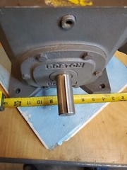 Boston Gear F726-50-B5-G? Speed Reducer,C-Face,56C,? RATIO 50:1 UNSURE OF PART #