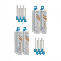 4x50mL Dental Alginate Substitute Alternative + 12 tips