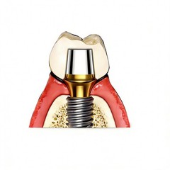 US Dental Ti Standard Straight Abutment W/Replica Screw fit Hiossen ET Regular