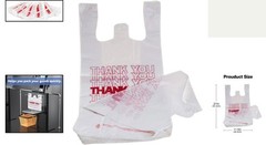 Durable Reusable 100ct Plastic Bags with Handles – Perfect for Small Businesses