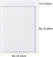250 PC #0 6×10 Poly Bubble Envelopes Grey Padded Shipping Self Seal Mailers