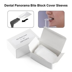 200pcs/Box Dental Panorama Bite Block Cover Sleeves Instrument Protective Film