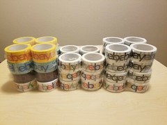 2 Rolls – 2″ x 75 Yards – eBay Branded BOPP Packaging Shipping Tape