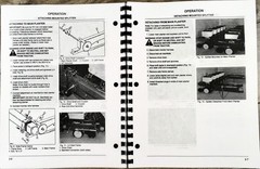 White 6100 Pull-Type Planter 6900 Splitter Attachments Operators Manual Owners