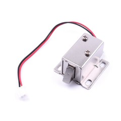 4PCS DC 12V Electric Lock Iron Security Assembly Solenoid Door Cabinet Drawer US