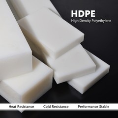 HDPE Block White PE Polyethylene Rectangular 2x12x3