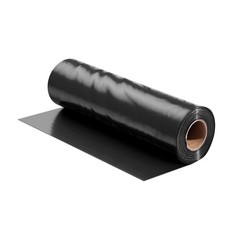 6Mil Plastic Sheeting Roll 10 x 100 FT Heavy Duty Film Black & White