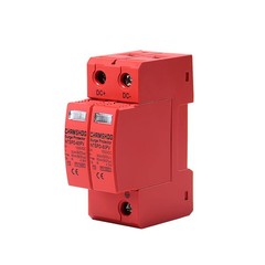 NEW 2Pole 1000V Surge Protector Protective Device DC 60kA Lighting Arrester SPD