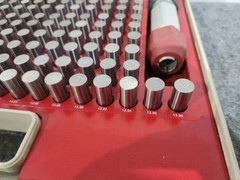 MHC Metric pin gage 10.00mm ‘ 13.98mm +, calibrated Feb 2025