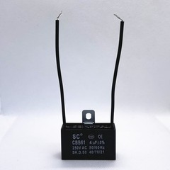 CBB61 4mfd 4uf 4.0uF 4 uF 250V AC Ceiling Fan MOTOR START Capacitor 2 WIRES