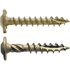 Heat Treated Steel Wood Screws Triple Coated Torx Drive 1.5×0.53in Modified Head