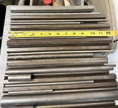 32.40 lbs Misc Carbon & Alloy Steel Round Bar Stock – Mixed Grades