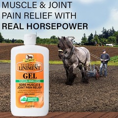 Veterinary Liniment Topical Analgesic Sore Muscle and Arthritis Pain Relief Warm