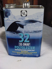 NL. (1) Gallon 32 PolyolEster Refrigeration Lubricant 32-3MAF ISO 32 / 150 SUS