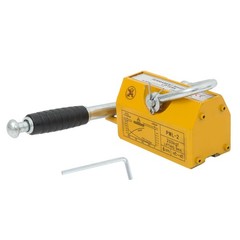 440lbs/200kg Permanent Magnetic Lifter 2.5 Safety Factor Yellow Lifting Magnet