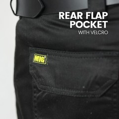 MIG Mens Multi Pocket Work Trousers & Knee Pad Pockets Size 30 – 42 CARGO COMBAT