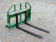 42″ Long Compact Tractor Loader Pallet Forks Fits John Deere 200 300 400 Loaders
