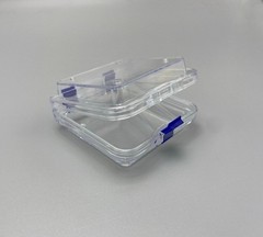 10x Denture False Inlay Teeth Membrane Case Hinged Display Jewelry Box 10x10x4cm