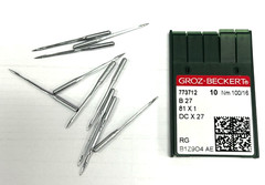 GROZ-BECKERT 773712 NEEDLES SIZE 110/16 ROUND POINT W/SMALL BALL LOT OF 100