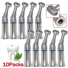 10 PCS NSK Style Dental Low Slow Speed Push Button 2.35mm Contra Angle E-type