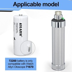 Replacement Battery for Welch Allyn 72200 Rechargeable 3.5v 800mAh Nickel-Cad