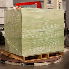 4 Rolls 34 Gauge Packing Pre Stretch Film Shrink Hand Wrap 17″ x 1476′ Green