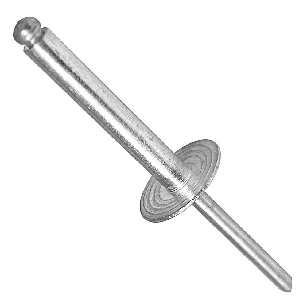 Large Flange Pop Rivets 3/16″ x 1″ 6-16 Aluminum Dome Head Blind Qty 25
