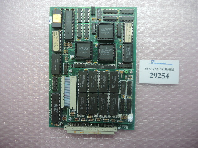 Arburg Multronica CPU Card SN. 100111, ID 25239C