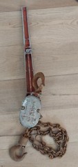 COLUMBUS MCKINNON CM Ratchet Lever Hoist Series 640, 1.5 Ton, chain
