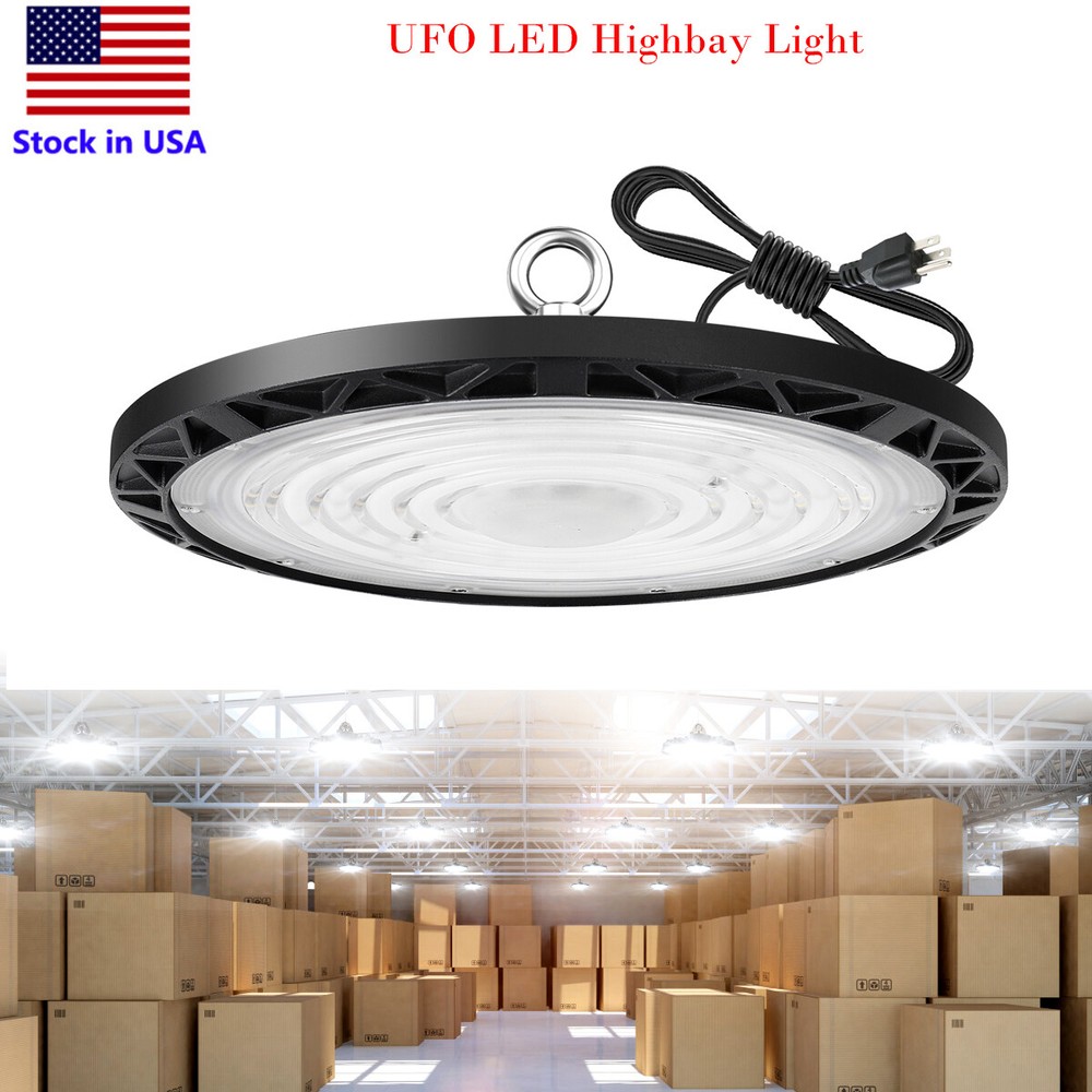 100W LED UFO High Bay Lights Factory Shop GYM Warehouse Garage UFO Highbay Light