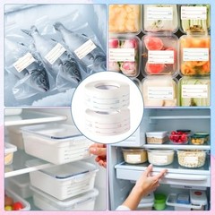 Food Labels Removable 1 x 2 Inch 4000 Pieces Date Stickers for Freezer