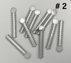1040Pcs Dental Orthodontic Elastic Braces Rubber Band Ligature Ties For Bracket
