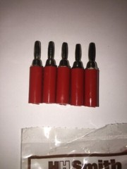 HH SMITH NO. 297-102 Red Pugs Brand New Pack Of 5