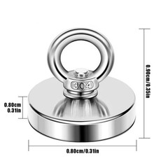 Super Strong Neodymium Fishing Magnet – For Underwater Salvage & Home Hanging