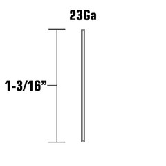 Metabo HPT Pin Nails | 1-3/16 Inch x 23 Gauge | 1-3/16″ x 23 GA, No Color