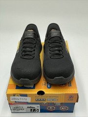 Skechers Tilido-Ombray 108152-BLK Womens 7.5W Black Comp Toe Work Shoes Ebay1172