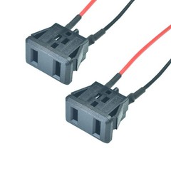 2Pcs 2 Pins US Power Socket Plug Panel 10A 125V AC Panel Mount Outlet Industr…