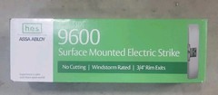 HES 9600 BSP Surface Mounted Electric Strike BSP BLACK New 12/24V ASSA Abloy
