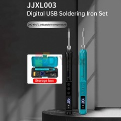USB Soldering Iron 800mAh battery Digital Soldering Iron Set Temperature Adjust