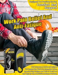 Work Insoles for Standing All Day, 200+lbs Heavy Duty High Arch Support Inser…