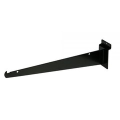 Dazzling Displays 12-Inch Slatwall Shelf Brackets