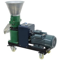 5mm Feed Pellet Mill Machine Chicken/Duck Feed Granulator 80-120KG/h 2Roller220V