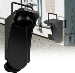Shipping Container Jack Lug W/ U-Shaped Handle Jack Leveling Attachment Black
